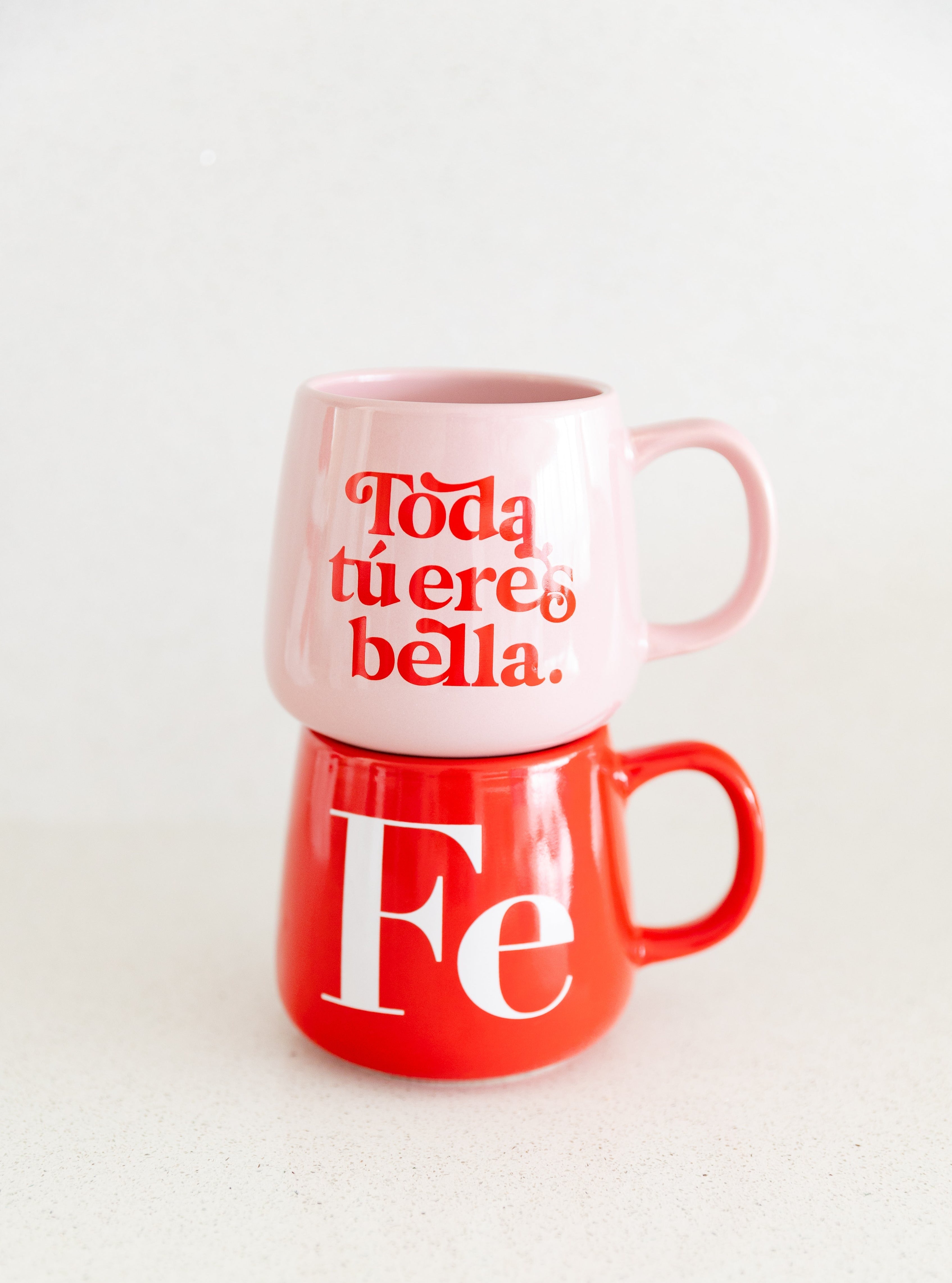 Taza: Toda Tu Eres Bella - Rosa